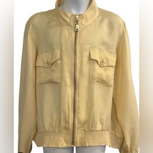 Spartina 449 Yellow Bomber Jacket